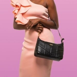 XOXO Vegan Leather 2-Way Tote Purse Handbag Compact Stylish NWT